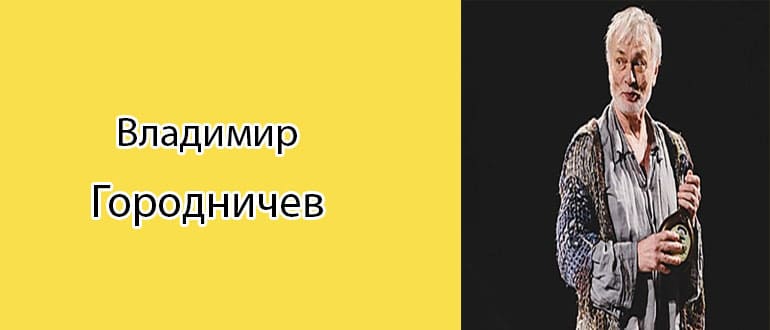 Владимир Городничев: биография, фото, личная жизнь
